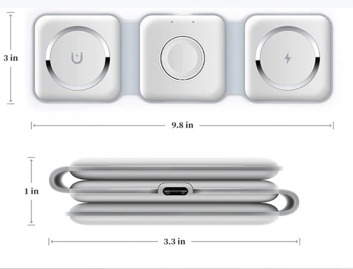 3-in-1 Wireless Charging Pad